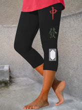 Women's mahjong leggings