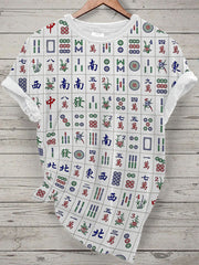 Women's mahjong t-shirt