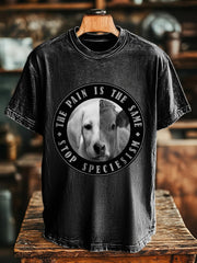 Unisex The Pain is the Same Stop Speciesism T-shirt