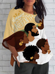 Women's Casual Cotton And Linen Shirt