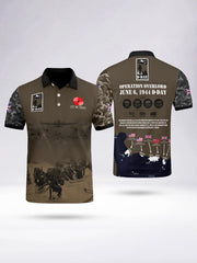 à manches courtes D-DAY 81ST ANNIVERSARY pour homme