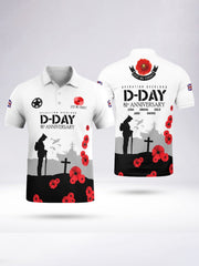 D-DAY à manches courtes 81ST Anniversary Homme