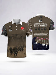 à manches courtes D-DAY 81ST ANNIVERSARY pour homme