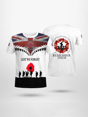T-shirt à manches courtes We Will Remember Them pour hommes