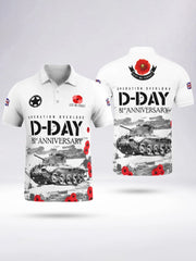 à manches courtes D-DAY 81ST ANNIVERSARY pour homme