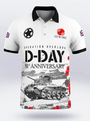 à manches courtes D-DAY 81ST ANNIVERSARY pour homme