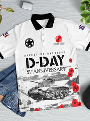 à manches courtes D-DAY 81ST ANNIVERSARY pour homme