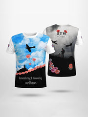 T-shirt manches courtes LEST WE FORGET pour homme
