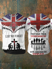 T-shirt manches courtes They Gave Their Tomorrow pour homme