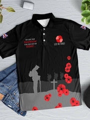 à manches courtes THEY GAVE THEIR TOMORROW pour homme