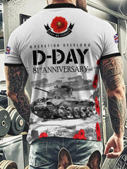 T-shirt D-DAY 81ST ANNIVERSARY pour homme
