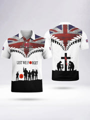 à manches courtes LEST WE FORGET pour homme