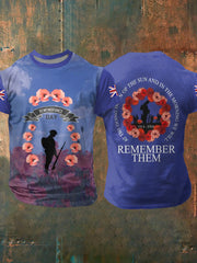T-shirt manches courtes LEST WE FORGET pour homme