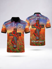 à manches courtes Poppy Cross Homme