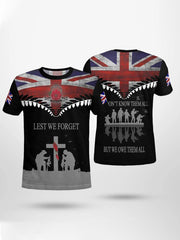 T-shirt manches courtes LEST WE FORGET pour homme