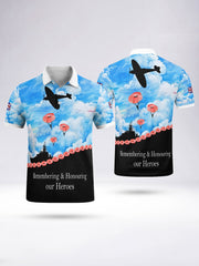 à manches courtes Remembering Honouring Our Heroes pour homme