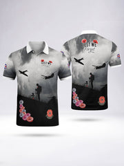 à manches courtes Lest We Forget Homme