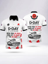 manches courtes D-DAY 81ST ANNIVERSARY pour homme
