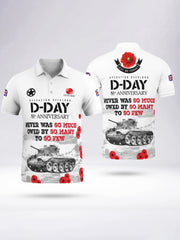 manches courtes D-DAY 81ST ANNIVERSARY pour homme