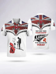 Hommes ILS ONT DONNÉ LEUR DEMAIN POUR NOTRE AUJOURD'HUI à manches courtes