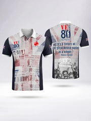 à manches courtes V-E DAY 80TH ANNIVERSARY pour homme