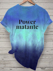 T-shirt Power matante pour femmes