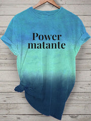 T-shirt Power matante pour femmes