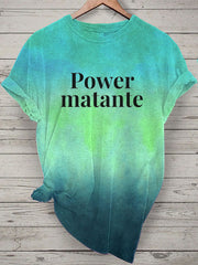 T-shirt Power matante pour femmes