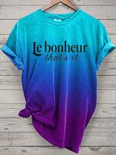 T-shirt Le bonheur c'est tout pour femme