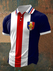 à manches courtes The Fleur de Lys pour hommes