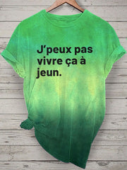 T-shirt Slogan LVEB Blanc pour femme