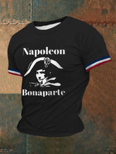 T-shirt imprimé à manches courtes Grande Armée Napoléon Homme