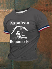 T-shirt imprimé à manches courtes Grande Armée Napoléon Homme