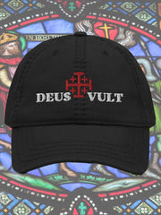 Unisexe Catholique Croisés Deus vult Dieu Wills It Imprimé Chapeau