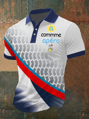 à manches courtes Coussin A Comme Apéro Homme