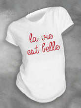 T-shirt imprimé France That's Life Is Beautiful Femme