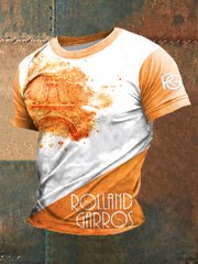 T-shirt à manches courtes French open 2025 Tennis Homme