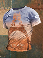 T-shirt à manches courtes French open 2025 Tennis Homme