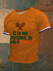 T-shirt à manches courtes French open 2025 Tennis Homme