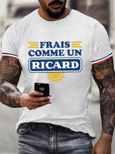 T-shirt à manches courtes Frais Comme Un pour homme