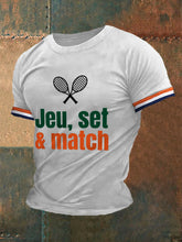 T-shirt à manches courtes French open 2025 Tennis Homme