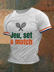 T-shirt à manches courtes French open 2025 Tennis Homme