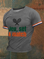 T-shirt à manches courtes French open 2025 Tennis Homme