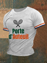 T-shirt à manches courtes French open 2025 Tennis Homme