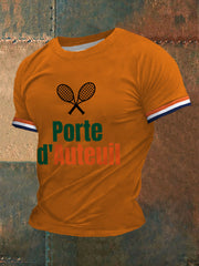 T-shirt à manches courtes French open 2025 Tennis Homme