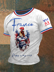 T-shirt à manches courtes France Rugby Homme