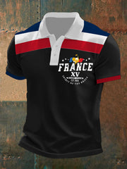 à manches courtes France Rugby Spirit Of The Brave pour homme