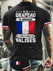 T-shirt manches courtes France pour homme