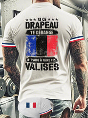 T-shirt manches courtes France pour homme