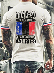 T-shirt manches courtes France pour homme